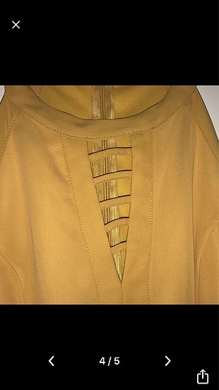 36 Beden camel Renk Trendyolmilla elbise