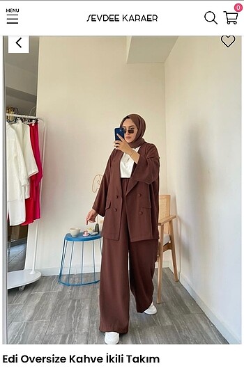 Diğer Sevde Karaer Oversize Takım