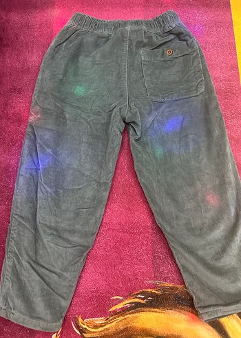 Yeşil Bağlama Desenli Rahat Erkek Çocuk Pantolonu zara orjinal - Görsel 3