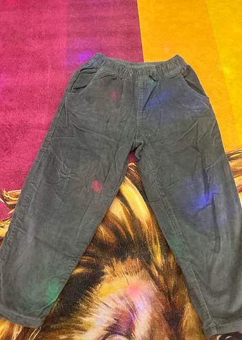 Yeşil Bağlama Desenli Rahat Erkek Çocuk Pantolonu zara orjinal - Görsel 2