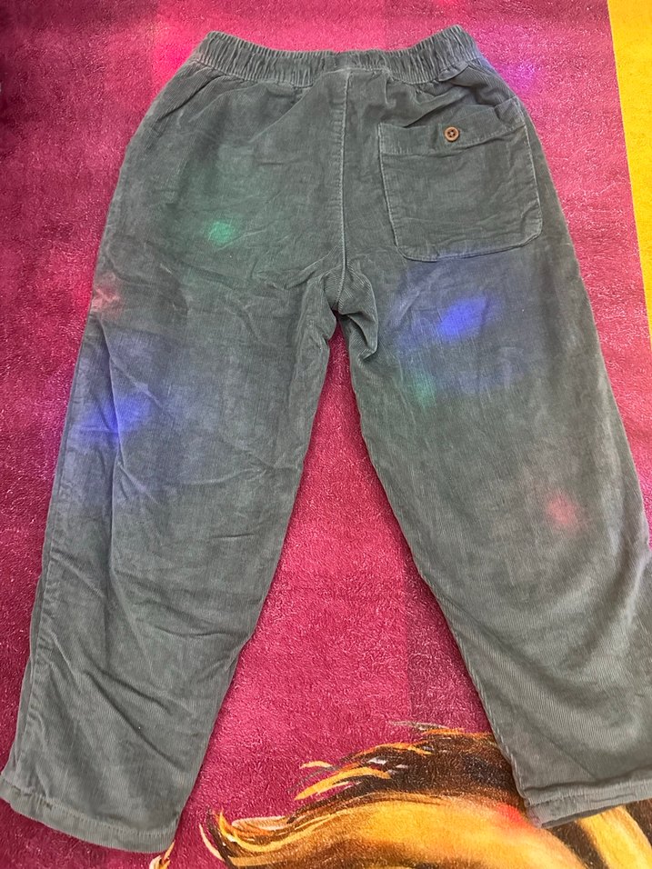 Yeşil Bağlama Desenli Rahat Erkek Çocuk Pantolonu zara orjinal - Görsel 3