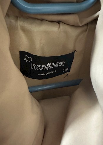 Bej Yüksek Yakalı Kadın Şişme Yelek - Görsel 4