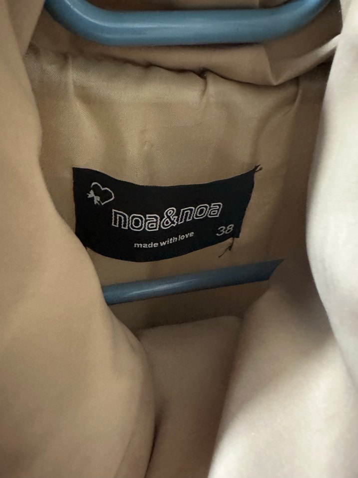 Bej Yüksek Yakalı Kadın Şişme Yelek - Görsel 4