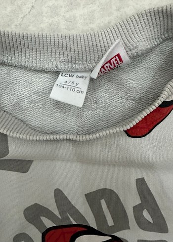 Gri Örme Baskılı Erkek Çocuk Eşofman Takımı - Görsel 3