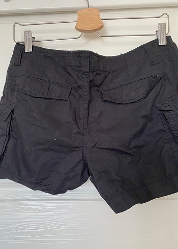 m Beden Ltb Siyah Kemerli Kadın Mini Şort