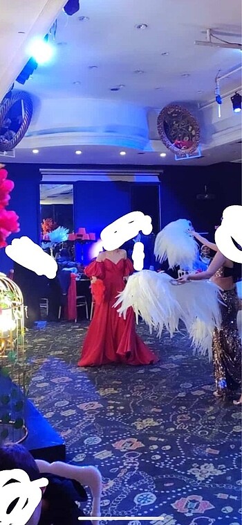 Diğer Kırmızı kına elbisesi