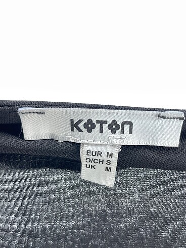 l Beden siyah Renk Koton Deri Ceket %70 İndirimli.
