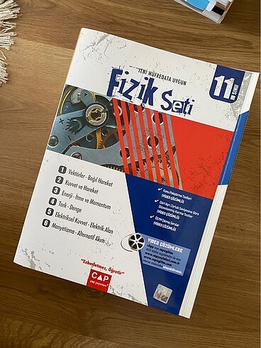 ÇAP 11. sınıf Fizik Fasikül Seti