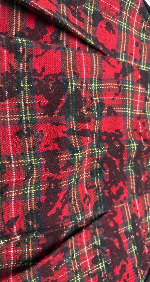 Çocuk Kırmızı Pilili Midi Etek - Görsel 2