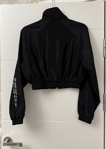 Kemerli Siyah Mini Kadın Ceket - Görsel 4