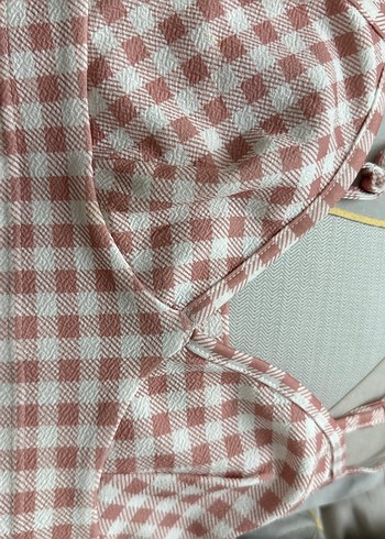 Pembe Ekoseli Mutfak Önlüğü - Görsel 2