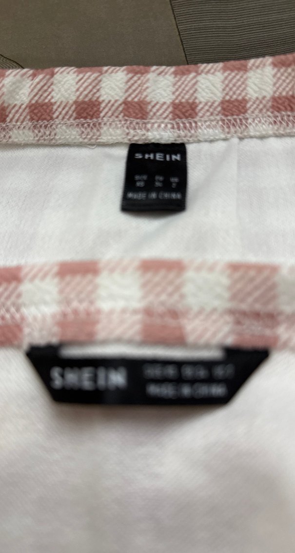 Pembe Ekoseli Mutfak Önlüğü - Görsel 5