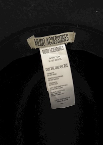 Siyah Süet Tokalı Bohem Kadın Şapka - Görsel 5