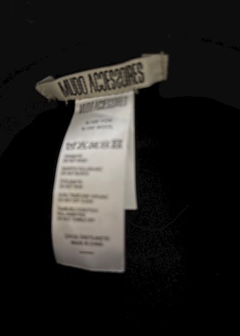 Siyah Süet Tokalı Bohem Kadın Şapka - Görsel 4