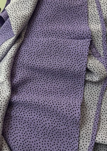 Mor Kuşaklı Mini Etek - Görsel 5