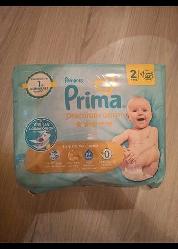 Prima Premium Care Bebek Bezi 2 Numara 4-8 kg
