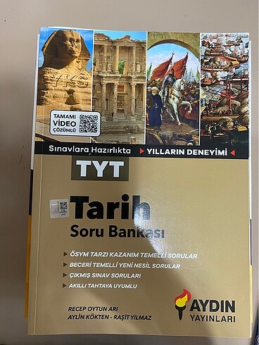 tyt ayt tarih soru bankası aydın yayınları