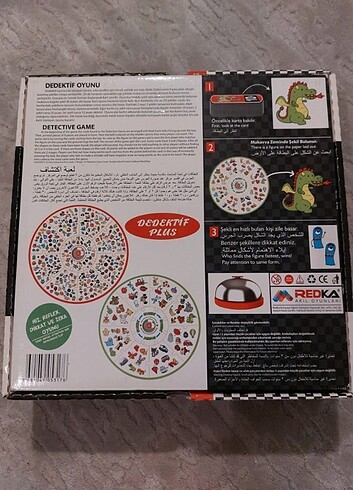 Beden DEDEKTİF PLUS+ KUTU OYUNU