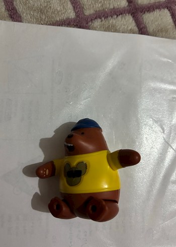 Renkli Kahverengi Ayı Figürü - Görsel 2