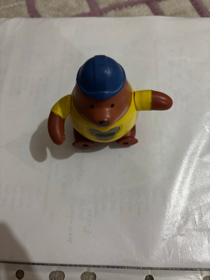 Renkli Kahverengi Ayı Figürü - Görsel 3