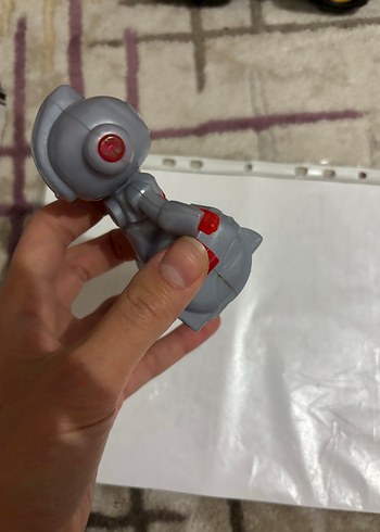 Gri Robot Figür Oyuncak - Görsel 3