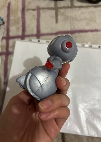 Gri Robot Figür Oyuncak - Görsel 5