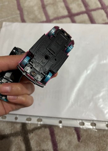 Pembe Minyatür Oyuncak Araba - Görsel 4