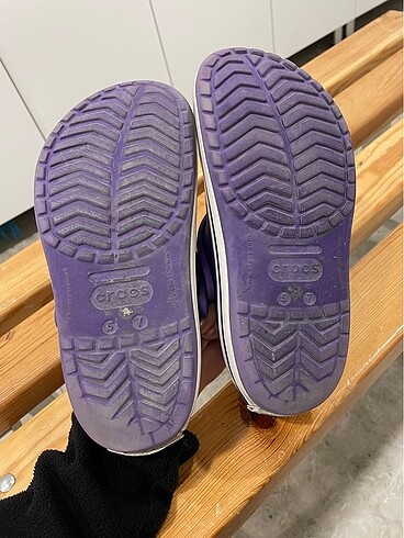36 Beden mor Renk Crocs terlik