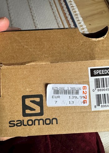 Salomon Kadın Mor GTX Trail Koşu Ayakkabısı - Görsel 6