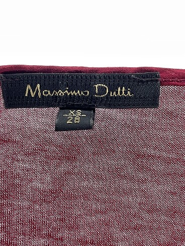 xs Beden bordo Renk Massimo Dutti Bluz %70 İndirimli.