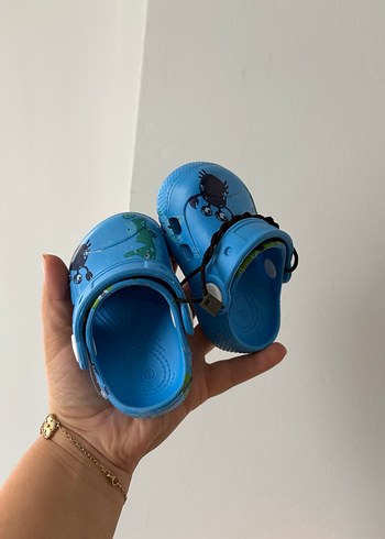Mavi Baskılı Erkek Çocuk Sandalet