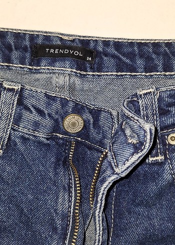 Trendyol & Milla Lacivert Kadın Denim Pantolon