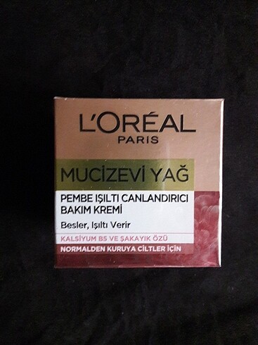 Beden Loreal paris mucizevi yağ