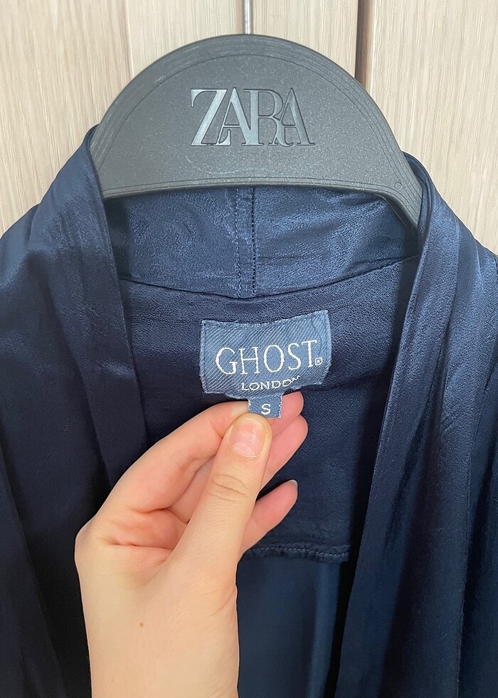 Ghost saten ceket - Görsel 2