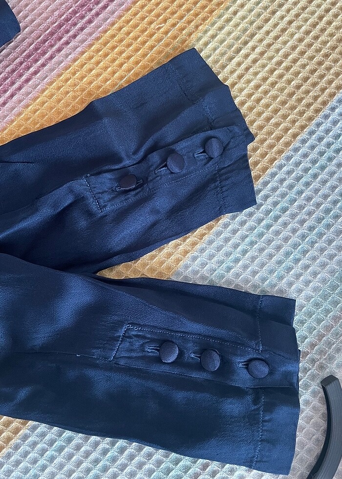 Ghost saten ceket - Görsel 3