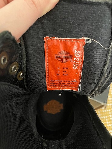Harley kadın siyah bot - Görsel 5