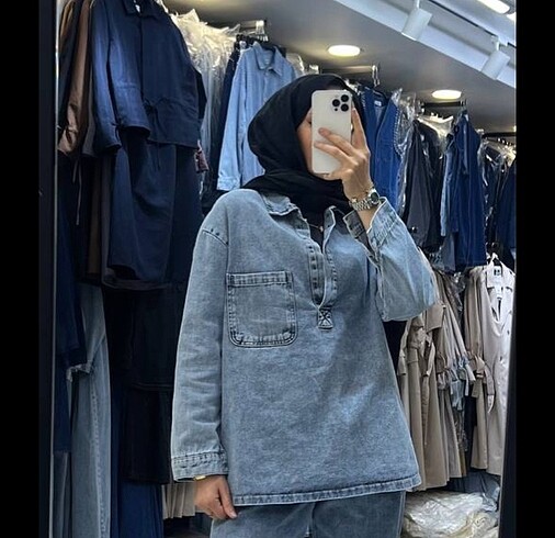 Diğer Kot gömlek