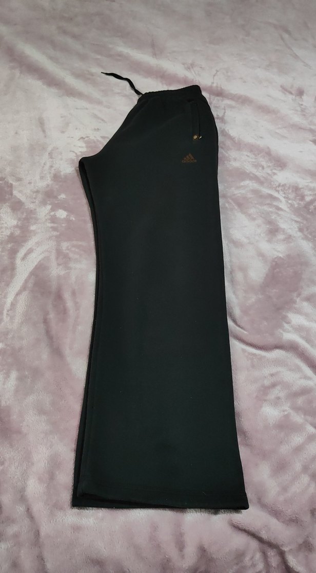 Siyah Fermuarlı Kadın Eşofman Altı L beden - Görsel 2