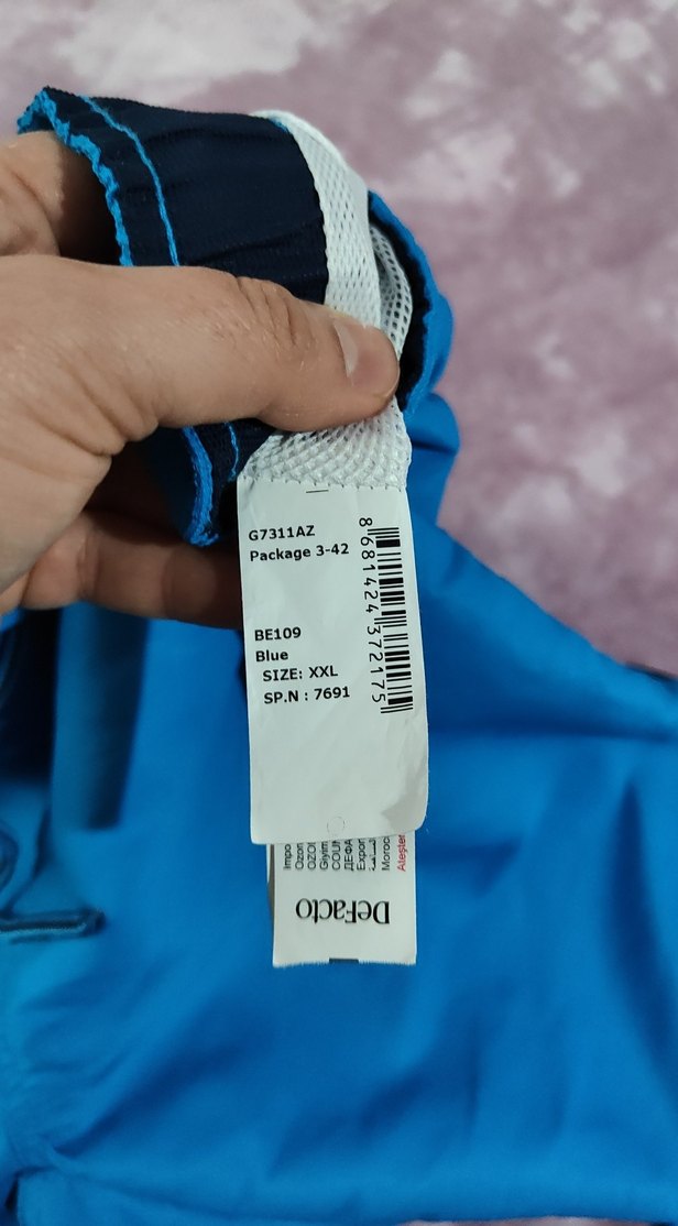 Mavi Erkek Rahat Kesim Şort XXL - Görsel 3