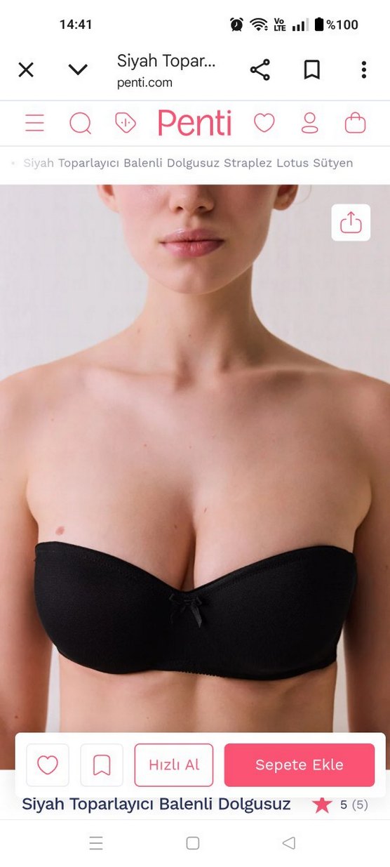 Penti Lotus sütyen 90 B sıfır - Görsel 3