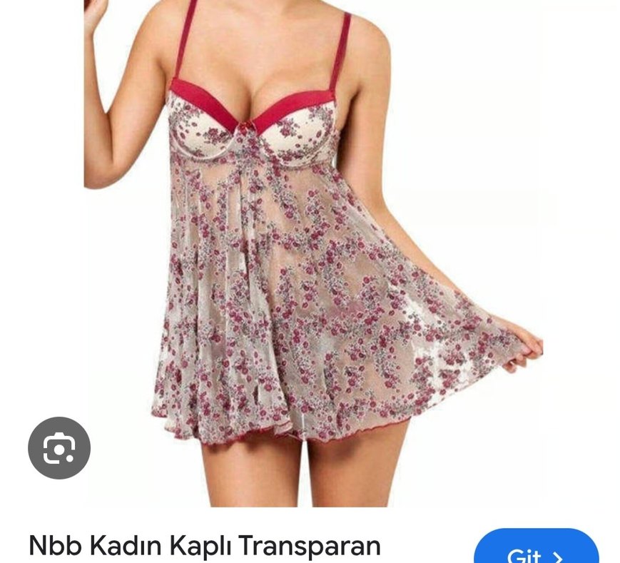 kullanildi Bordo  Desenli Midi Gecelik 85kalıp dar 80 olur - Görsel 2