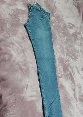 erkek Mavi Normal Kesim Denim Pantolon - Görsel 5