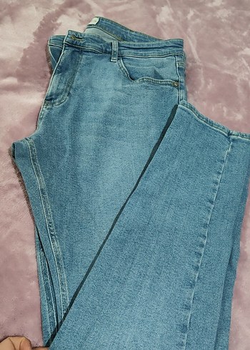 erkek Mavi Normal Kesim Denim Pantolon - Görsel 4