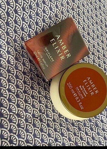 Oriflame amber elıxır bayan parfümü