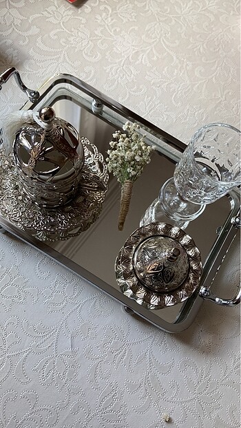 Damat kahve tepsisi