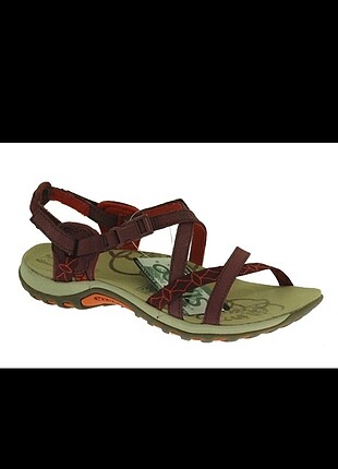 Merrell bordo kadın sandalet