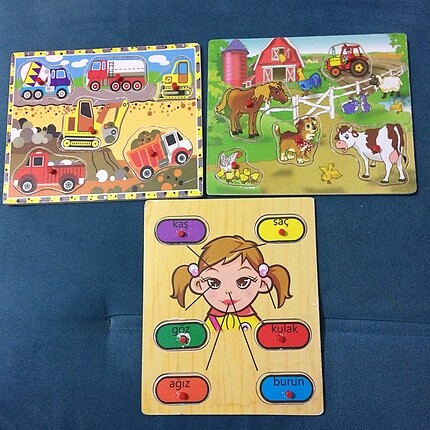 Ahşap puzzle