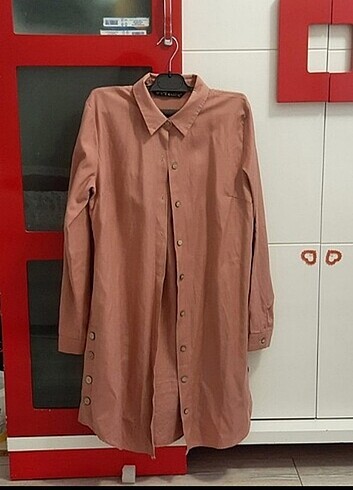Bayan gül kurusu tunik