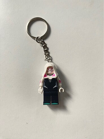 Gwen Stacy Spiderman Lego Anahtarlik
