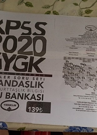 Vatandaşlık Çözümlü soru bankası kpss